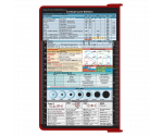 WhiteCoat Clipboard® - Red Critical Care Edition